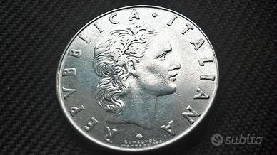 Errore di conio 50 lire vulcano 1981 , con 81 in s