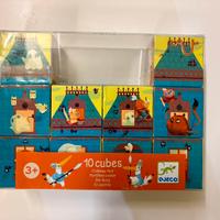 DJECO 10 Cubi Castello Fortificato Impilabile +3
