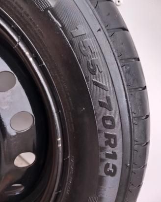 GOMME ➕️ CERCHI ESTIVE 155 70 13 FIAT LANCIA FORD