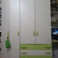 Cameretta con letti a castello