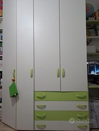 Cameretta con letti a castello