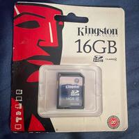 Micro sd Kingstone da 16 GB