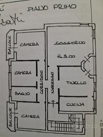 Appartamento di 140mq