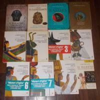 LOTTO 12 LIBRI CHRISTIAN JACQ OSIRIDE E LIBERTA'