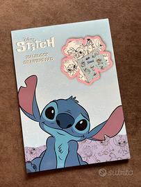 Blocco da colorare Stitch Disney + Adesivi