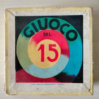 Gioco del 15 vintage 