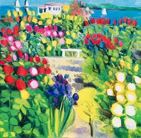 ATHOS FACCINCANI: Olio Tela 80x80 Firma+Autentica