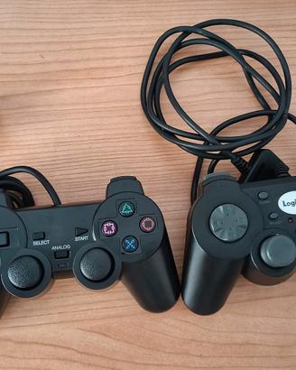 Set 2 controller Ps2 - Testati e Funzionanti