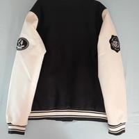 Giacca bershka nera bianca