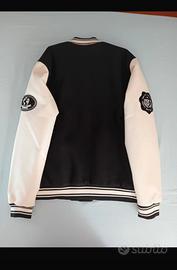 Giacca bershka nera bianca