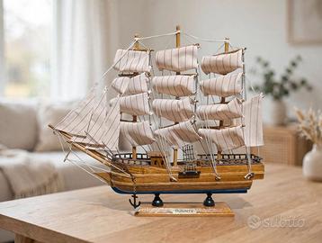 Veliero in Legno "Bounty" Vintage Anni 80/90