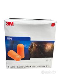 Inserti auricolari 3m antirumore protezione udito