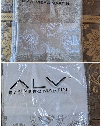 Doppio set asciugamani viso/ospite Alviero Martini