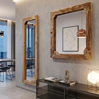 Specchi con  cornice in legno stile moderno 