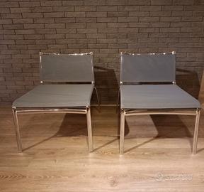 Set 2 Poltrone Bontempi Net Indoor-Outdoor