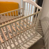 Letto bambini pali +materassino antisoffoco