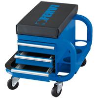 Fervi - Sgabello con 3 CASSETTI