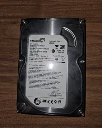 Hard Disk Drive Seagate Barracuda 250GB 