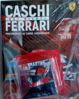 1:5 Casco Gilles Villeneuve 1978 Ferrari 312 T3