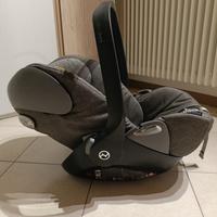 Ovetto CYBEX Cloud Q grigio + base Isofix