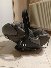 Ovetto CYBEX Cloud Q grigio + base Isofix