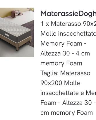 Materasso nuovo