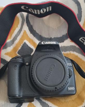 Canon EOS 500 D + obiettivi Canon 18/55 e 55/250