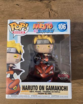 Funko Pop! Naruto 106 Naruto on Gamakichi 106