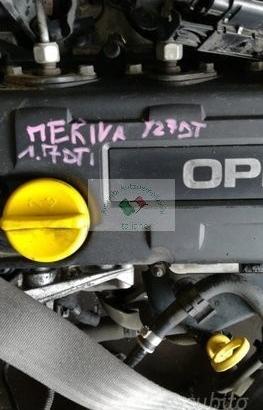 Motore Opel Meriva 1700 Diesel Codice Y17DT