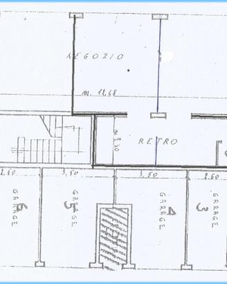Negozio piano terra gazzera