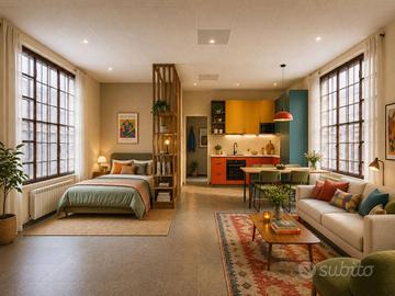 Appartamento di 47 m² con 1 locale a Milano
