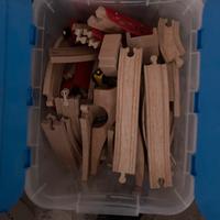 LILLABO TRENINO IKEA LEGNO