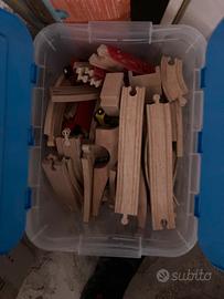 LILLABO TRENINO IKEA LEGNO