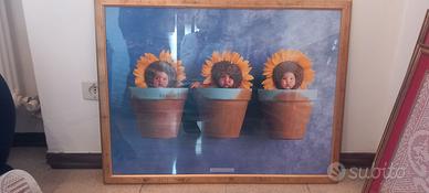 quadro con stampa, cornice dotata