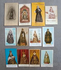 Lotto 45 immaginette Madonna Addolorata Simulacri