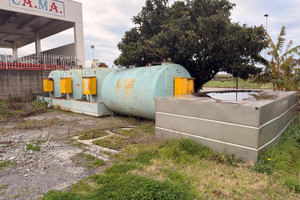 Cisterna serbatoio gasolio 9000 litri