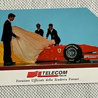 Scheda telefono Ferrari Michelin gomme anni 90