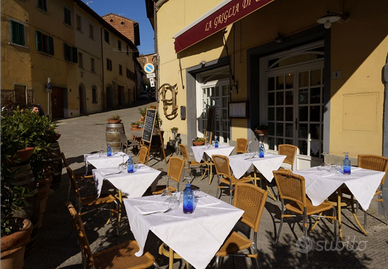 Trattoria in centro storico san miniato