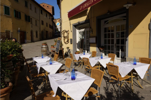 Trattoria in centro storico san miniato