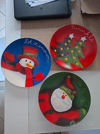 set 12 piattini ceramica