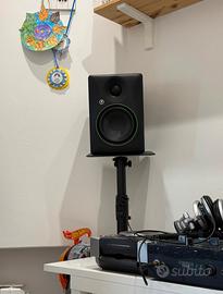 Casse da studio Mackie CR5BT + stativi regolabili
