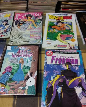 Lotto fumetti manga