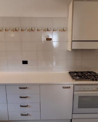 CUCINA ANGOLARE FEBAL MODERNA - BIANCO OPACO