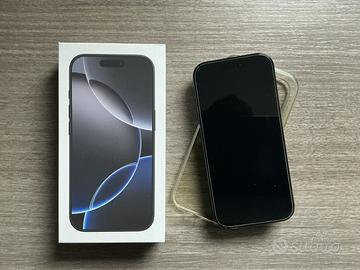 IPhone 16 Pro 128 GB nero titanio
