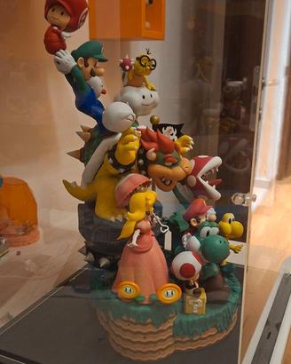 Action figure Super Mario e Sonic