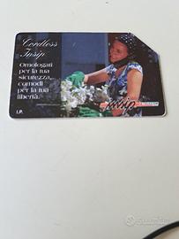 Scheda telefonica anni 90