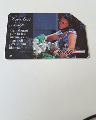 Scheda telefonica anni 90