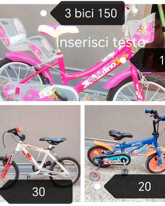 bici per bambini 