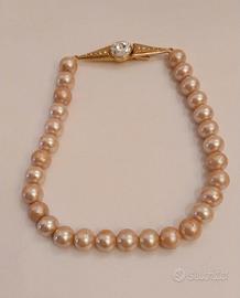 Collier/collana di finte perle vintage