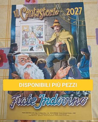 Calendario Frate Indovino anno 2027 da appendere